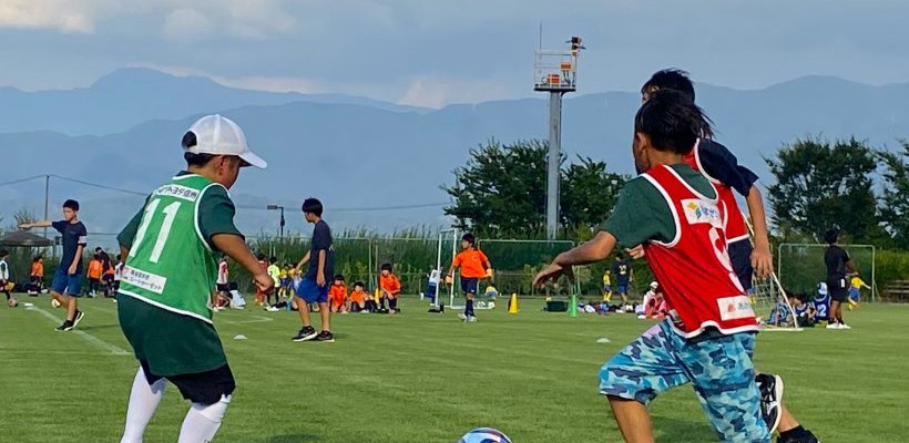 【松本山雅FC】サッカークリニックを開催しました!【こども夢スポンサー】