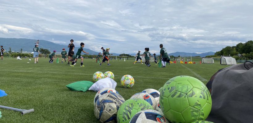 【松本山雅FC】サッカークリニックを開催しました！【子ども夢スポンサー】